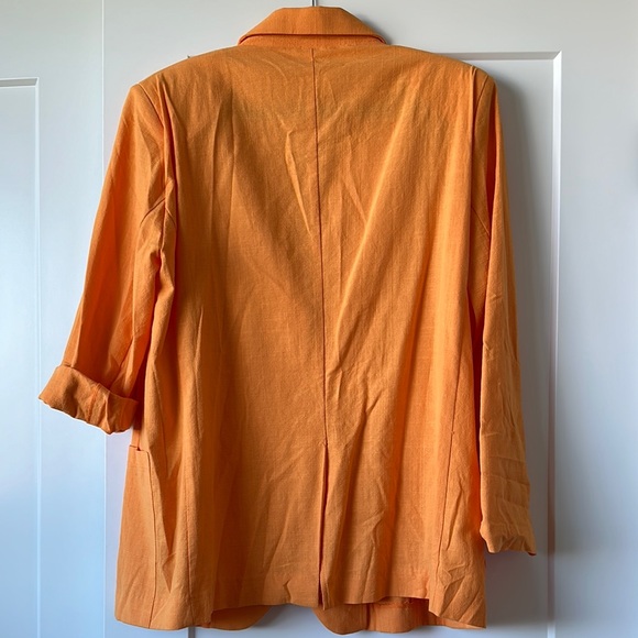 Storets Orange Blazer Jackets & Coats - Picture 3 of 9